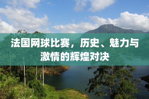 法国网球比赛，历史、魅力与激情的辉煌对决