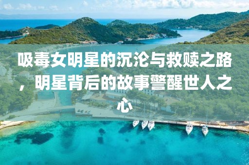吸毒女明星的沉沦与救赎之路，明星背后的故事警醒世人之心