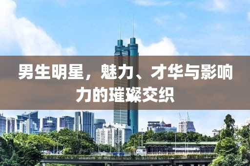 男生明星，魅力、才华与影响力的璀璨交织