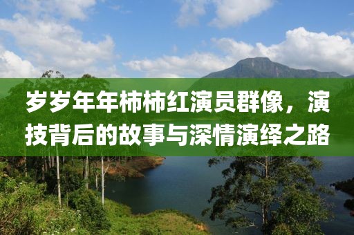 岁岁年年柿柿红演员群像，演技背后的故事与深情演绎之路