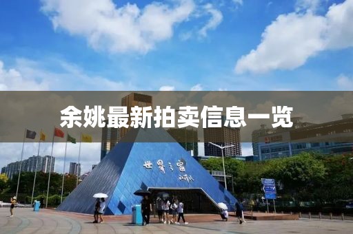 余姚最新拍卖信息一览