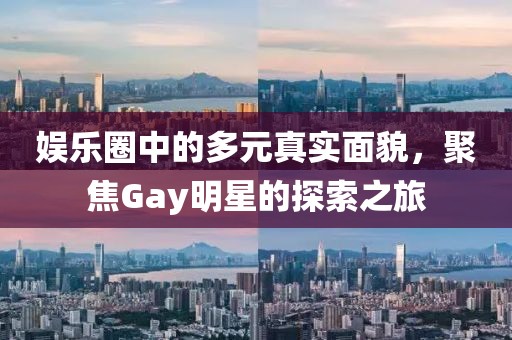 娱乐圈中的多元真实面貌，聚焦Gay明星的探索之旅