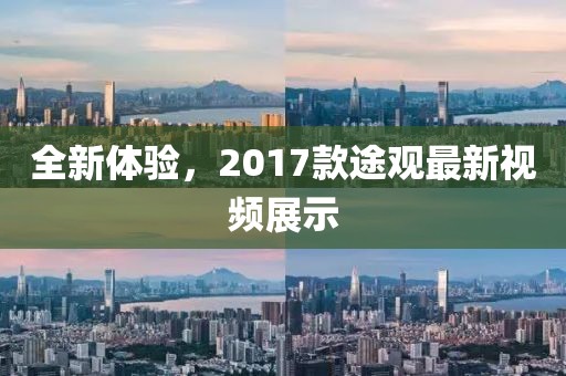 全新体验，2017款途观最新视频展示