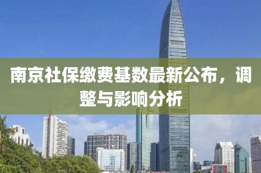 南京社保缴费基数最新公布，调整与影响分析