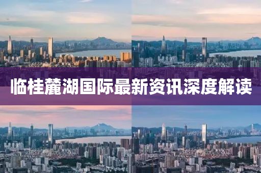 临桂麓湖国际最新资讯深度解读