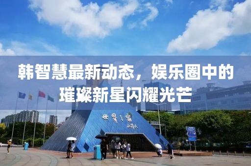 韩智慧最新动态，娱乐圈中的璀璨新星闪耀光芒