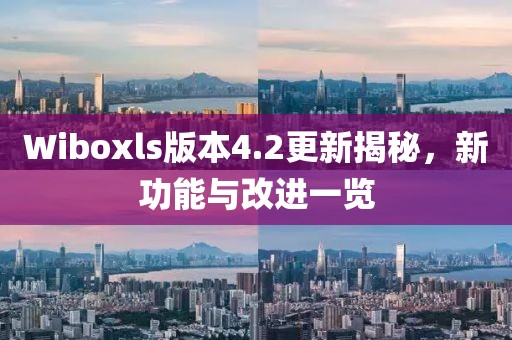 Wiboxls版本4.2更新揭秘，新功能与改进一览