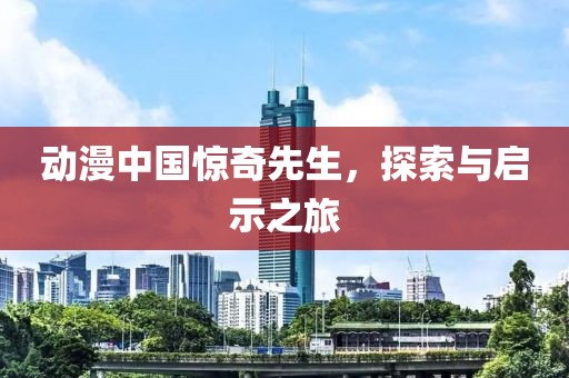 动漫中国惊奇先生，探索与启示之旅