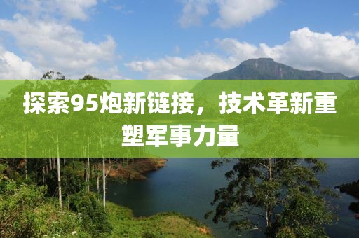 探索95炮新链接，技术革新重塑军事力量