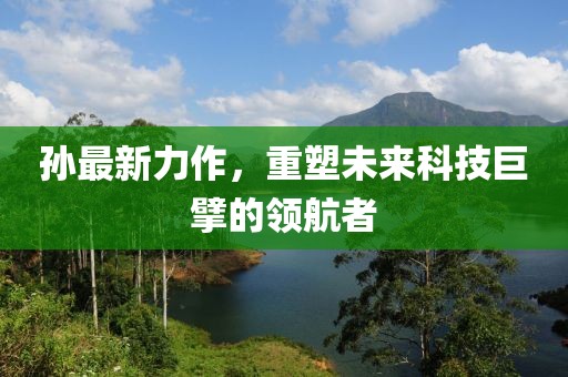 孙最新力作，重塑未来科技巨擘的领航者