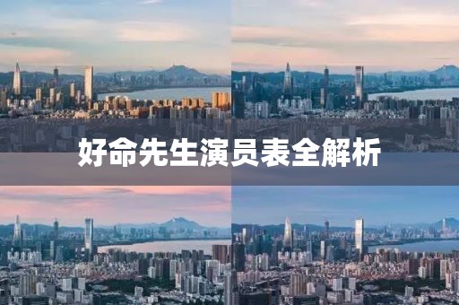 好命先生演员表全解析