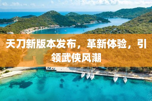 天刀新版本发布，革新体验，引领武侠风潮
