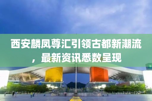西安麟凤尊汇引领古都新潮流，最新资讯悉数呈现