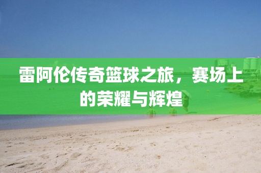 雷阿伦传奇篮球之旅，赛场上的荣耀与辉煌