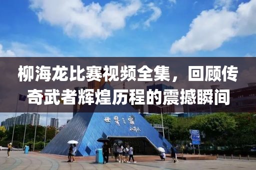 柳海龙比赛视频全集，回顾传奇武者辉煌历程的震撼瞬间