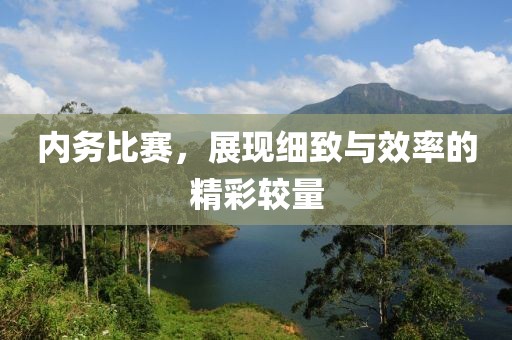 内务比赛，展现细致与效率的精彩较量
