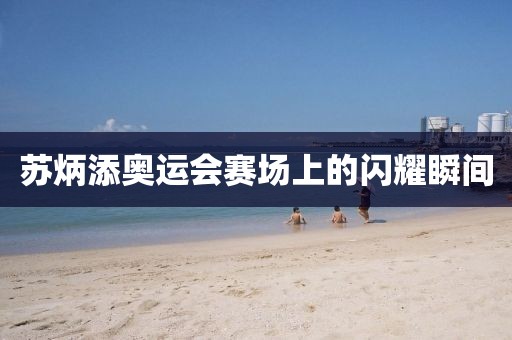 苏炳添奥运会赛场上的闪耀瞬间