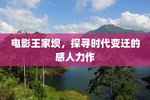 电影王家坝，探寻时代变迁的感人力作