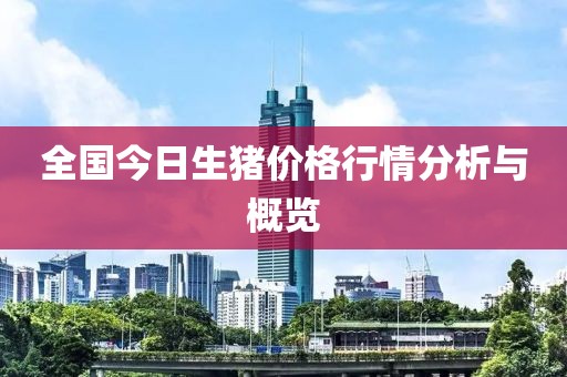 全国今日生猪价格行情分析与概览