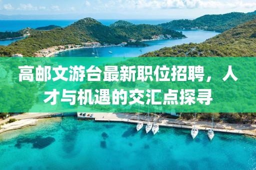 高邮文游台最新职位招聘，人才与机遇的交汇点探寻