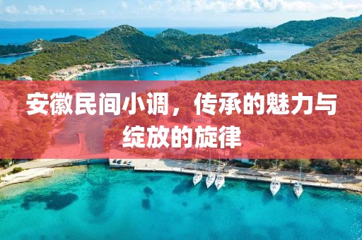 安徽民间小调，传承的魅力与绽放的旋律