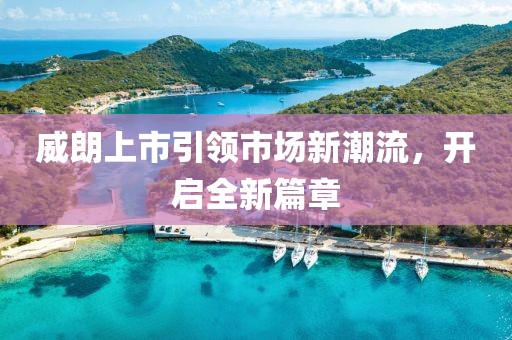 威朗上市引领市场新潮流，开启全新篇章