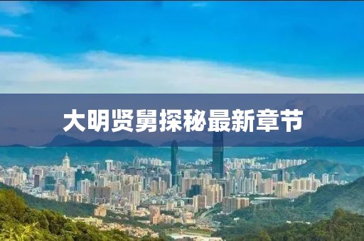 大明贤舅探秘最新章节