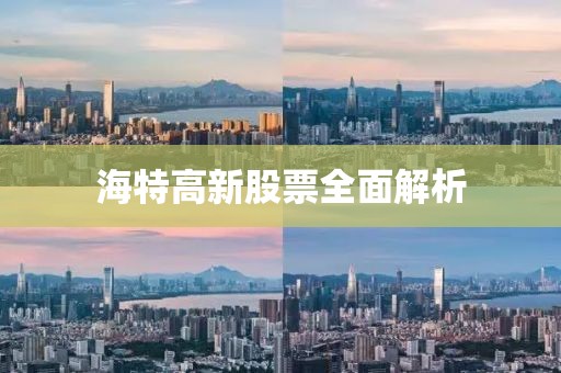 海特高新股票全面解析