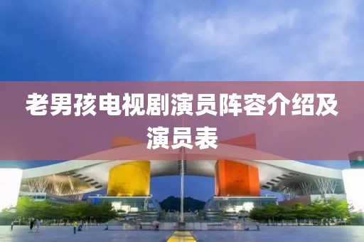 老男孩电视剧演员阵容介绍及演员表