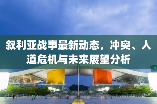 叙利亚战事最新动态，冲突、人道危机与未来展望分析