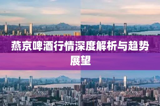 燕京啤酒行情深度解析与趋势展望