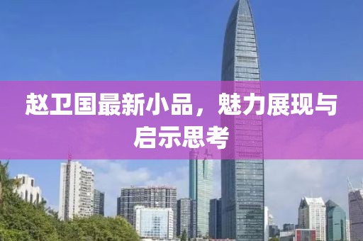 赵卫国最新小品，魅力展现与启示思考