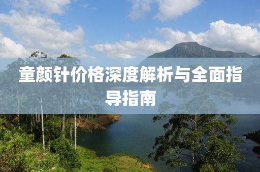童颜针价格深度解析与全面指导指南