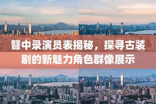 簪中录演员表揭秘，探寻古装剧的新魅力角色群像展示
