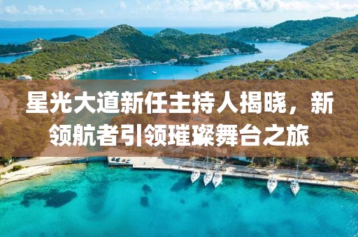 星光大道新任主持人揭晓，新领航者引领璀璨舞台之旅