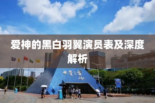 爱神的黑白羽翼演员表及深度解析