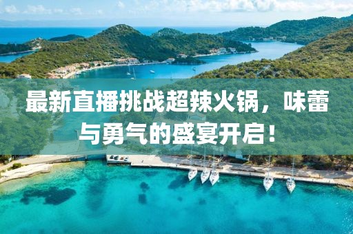 最新直播挑战超辣火锅，味蕾与勇气的盛宴开启！