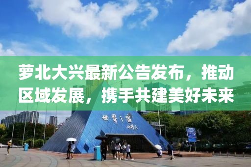 萝北大兴最新公告发布，推动区域发展，携手共建美好未来