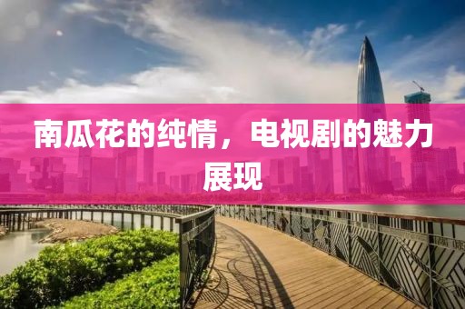 南瓜花的纯情，电视剧的魅力展现