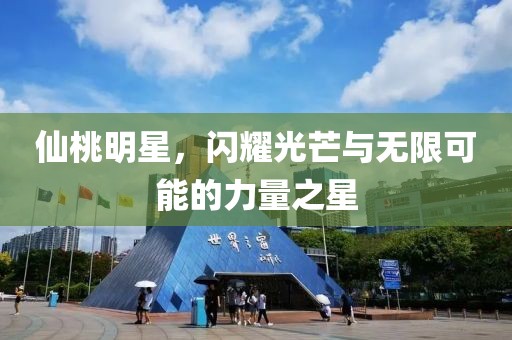 仙桃明星，闪耀光芒与无限可能的力量之星