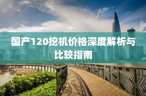 国产120挖机价格深度解析与比较指南