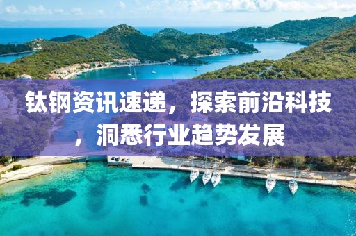 钛钢资讯速递，探索前沿科技，洞悉行业趋势发展