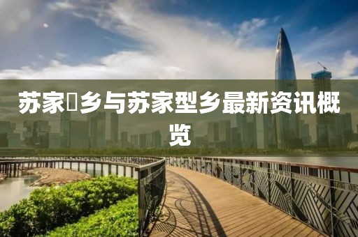 苏家垱乡与苏家型乡最新资讯概览