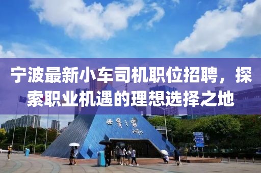 宁波最新小车司机职位招聘，探索职业机遇的理想选择之地