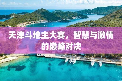 天津斗地主大赛，智慧与激情的巅峰对决