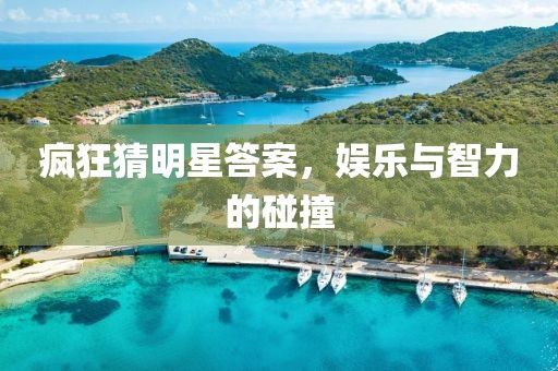 疯狂猜明星答案，娱乐与智力的碰撞