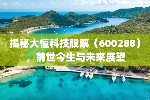 揭秘大恒科技股票（600288），前世今生与未来展望