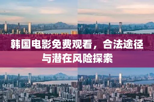 韩国电影免费观看，合法途径与潜在风险探索