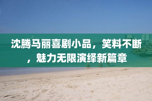 沈腾马丽喜剧小品，笑料不断，魅力无限演绎新篇章