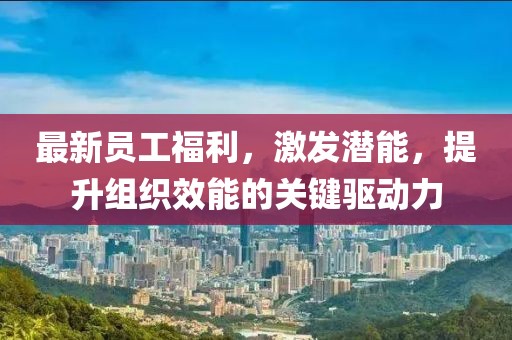 最新员工福利，激发潜能，提升组织效能的关键驱动力
